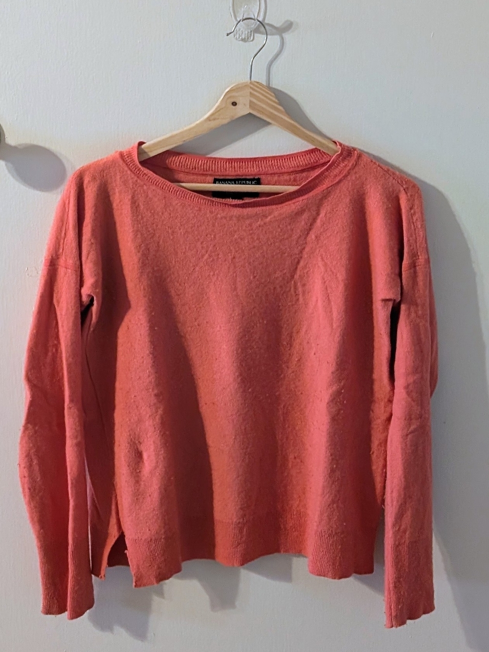 Banana Republic Coral Scoopneck Sweater